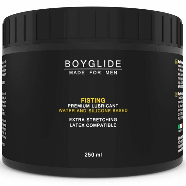 500ml BOYGLIDE ANAL FISTING LUBE Men Sex Lubricant Cream Stretch Large Tub - Image 2