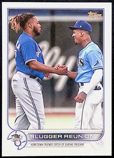 2022 TOPPS ~ SLUGGER REUNION #329 ~ VLAD GUERRERO JR. ~ TORONTO BLUE JAYS ~ CARD