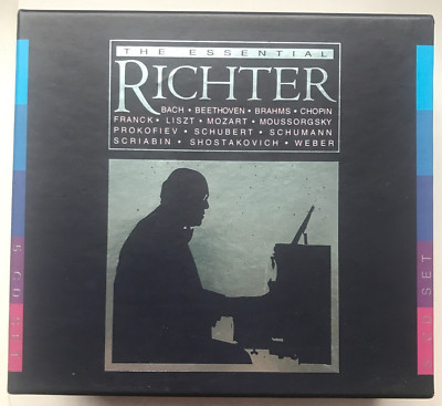 5 CDs Bach Beethoven Brahms u.a. THE ESSENTIAL RICHTER | exzellent  (C7038)