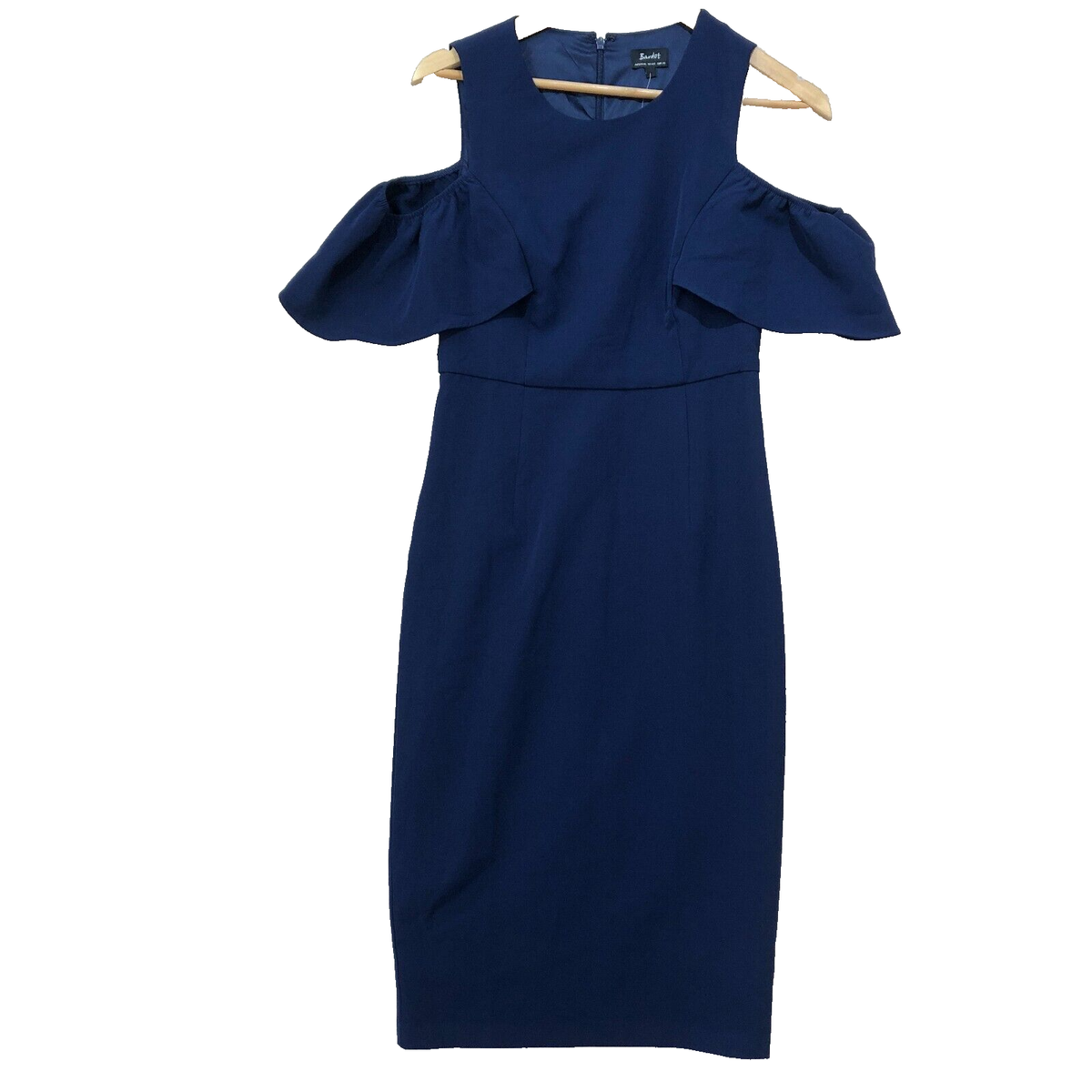 Bardot Sleeveless Blue Polyester Blend Skater Midi Dress Women Size UK 10  NEW | eBay UK