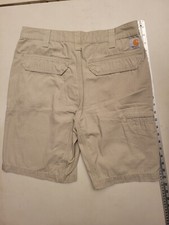 Carhartt Cargo Shorts Men 32 Tan Beige Y2K Outdoor Hiking Gorp Work Traveling