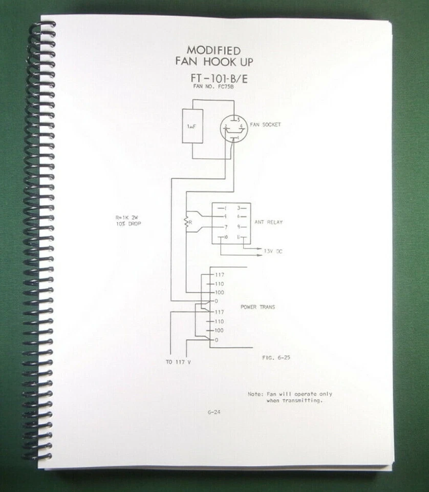 Yaesu FT-101E Service and Instruction Manuals: w /11" X 36" Foldout Schematics! - Image 3 of 4