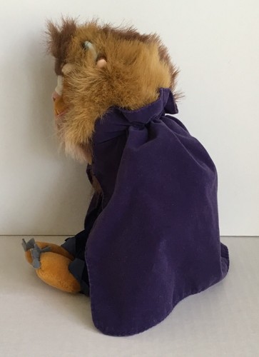 Disney Store Beast Plush Beauty and the Beast Mini Bean Bag 8" Stuffed Toy - Picture 2 of 6