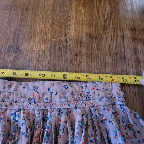 Girls American Eagle Skirt A Line Floral Print Fall Winter Casual Pleats size 12 - Picture 7 of 7