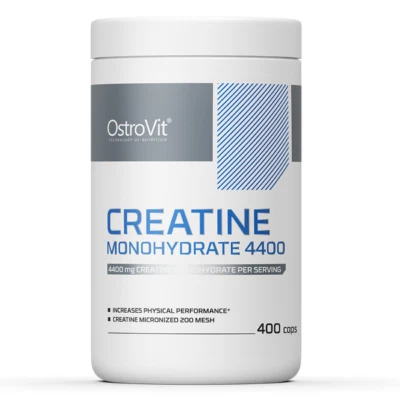 OstroVit Creatin Kreatin Monohydrat 400 Kapseln 1100 mg 100% Reines Mesh 200
