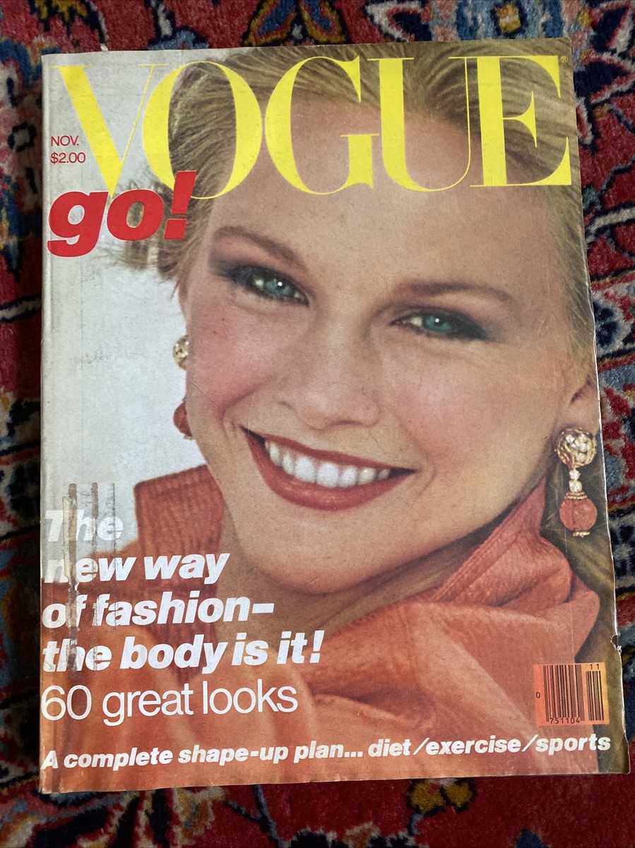 VOGUE NOV NOVEMBER 1978 VINTAGE COMPLETE CONDITION GIA CARANGI