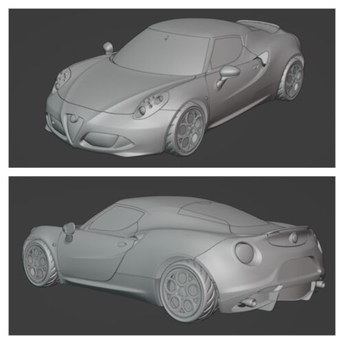 3d Printed 1/87 H0 Scale Cars (A) many models to choose from - Foto 32 di 109