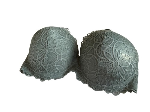 Cato Womens Bra Plus Green Lace Mesh Plus Size 42D Lightly Padded Underwire NWT - Picture 7 of 12