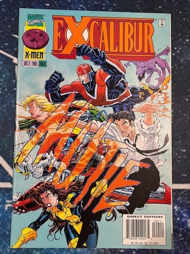 Marvel Comics Excalibur #102 (Oct 1996) (M53) - Picture 1 of 3