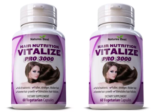 2 LOT Hair Vitamins Supplement for Women BOOST GROWTH TREATMENT 120 Pills