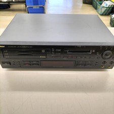 Victor JVC XU-D400MkII Pro MD-CD Combination Deck 3CD Changer MD Recoder Tested