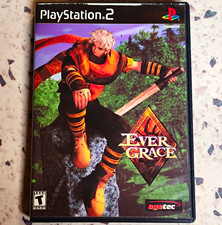 Agetec Evergrace Sony PlayStation 2 PS2 NTSC-U/C 2000 T Manual Included