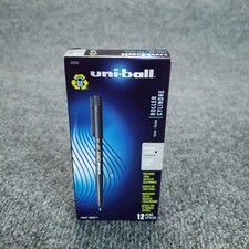 Uni-ball Onyx Roller Cylinder Micro 0.5mm Black 12 Pens 2-Pack Rollerball