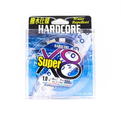Yo Zuri Duel P.E Linie Hardcore Super X8 300m P.E 1.0 20lb H4322-5C (5415)