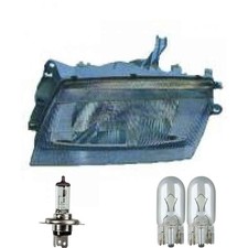 Halogen Scheinwerfer Frontscheinwerfer links H4 für Mazda 323 S V inkl. Lampen