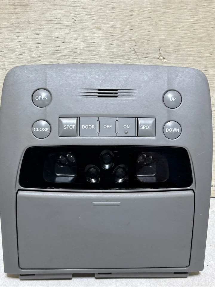 OVERHEAD ROOF 控制台圆顶灰色原始设备制造商 2007 - 2011 LEXUS GS350 GS430 GS450H — 第 3/4 张图片