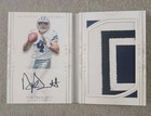 Dak Prescott 2016 National Treasures Rookie Auto 75/99 Booklet Dallas Cowboys 28