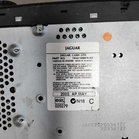 2002-2003 Jaguar X-Type Audio & Visual Equip.(radio) OEM#C2S31223