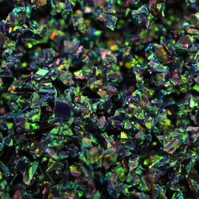 Black Emerald Crushed Astral  Opal