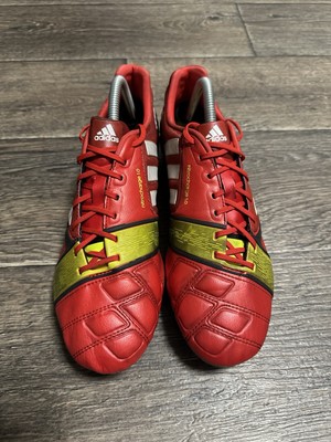 vintage adidas nitrocharge 1.0 football boots red q33666 eu41 1/3