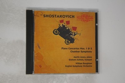 Shostakovich Piano Concertos 1 & 2 Chamber Symphony CD Nimbus Records