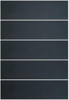 #ad SKATEBOARD GRIPTAPE 5 Sheets of BLACK 9quot; $47.99