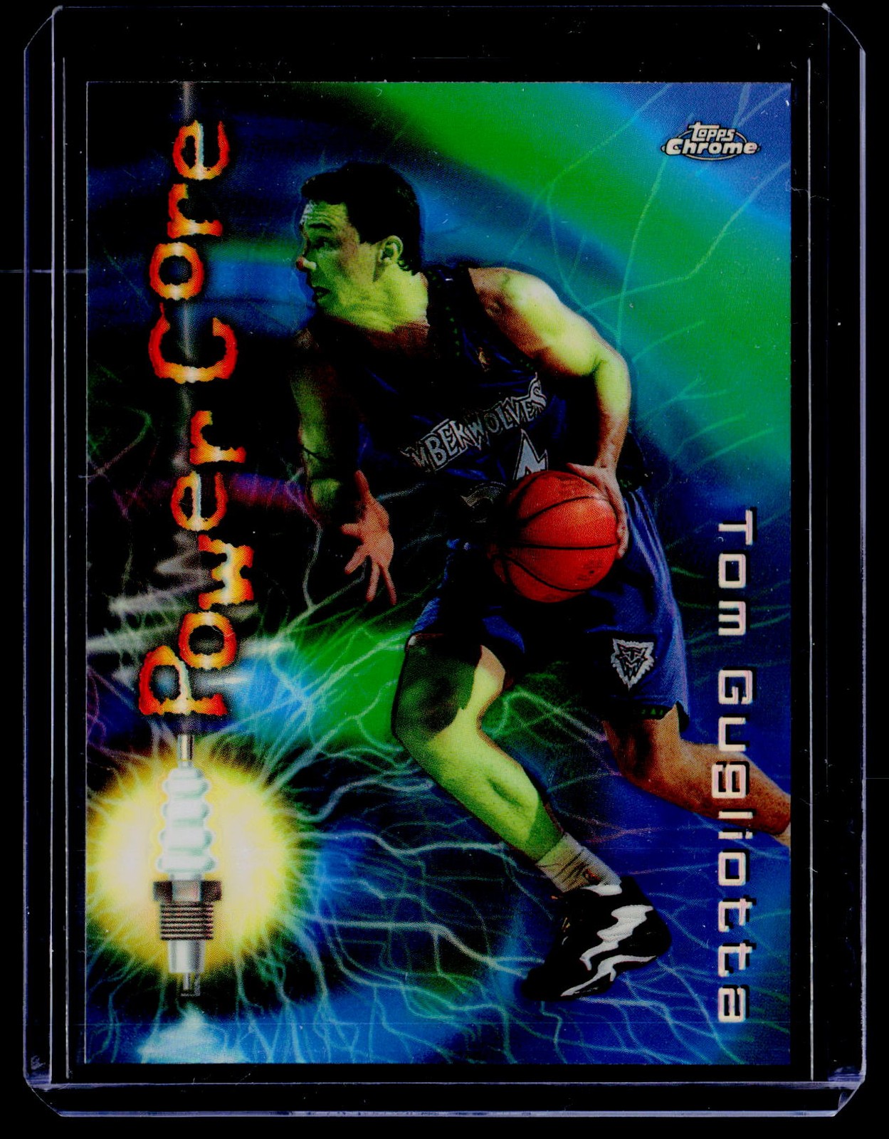 Tom Gugliotta Refractor #20 Basketball Cards 1997 Topps Chrome Season's Best trading card — raw and PSA graded price guide