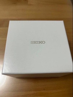 Seiko Astron SBXY035 Men's Silver Dial Leather Date Watch