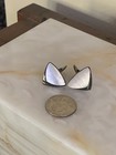 Art Deco Cuff Links Mother Of Pearl & 935  Silver — photo 3
