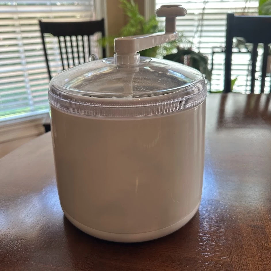 Vintage Donvier Ice Cream Maker by Browne & Co-Homemade Ice Cream Maker