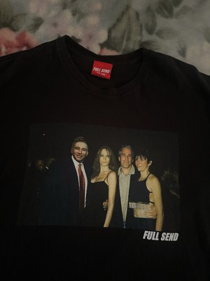 Full Send Shirt Jeffrey Epstein Ghislaine Maxwell Nelk Boys