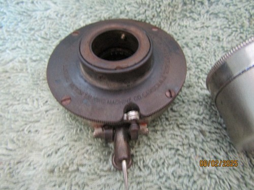 MACCHINA PARLANTE VICTROLA ORIGINALE N.2 RIPRODUTTORE E PORTA AGHI Braccio Usato - Foto 9 di 11