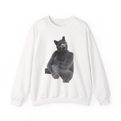 Clapcat Cat Clap Meme Sweatshirt | Funny Cat Graphic