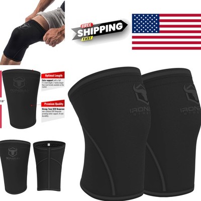 High-Performance Knee Sleeves for Squats Weightlifting USPA IPL Approved Gear