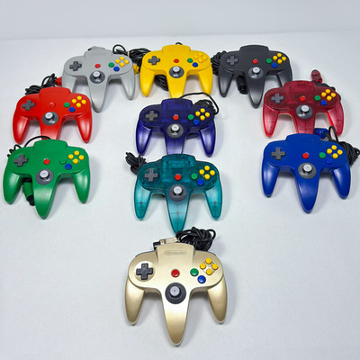 Nintendo 64 Controller  - OEM N64 Authentic NUS-005 (Tight Stick) - USA Seller