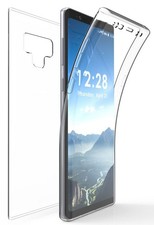 Tri-Max Clear Screen Guard Full Body TPU Wrap Case Cover for Galaxy Note 9
