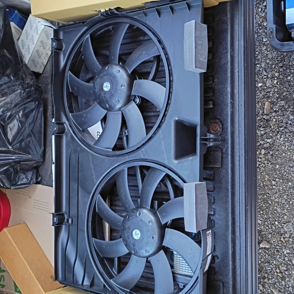 DORMAN 621-392 Dual Fan Assembly Ford Edge (2007-2014) Lincoln MKX (2007-2015) - Image 2 of 3