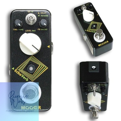 Mooer EchoVerb Delay Reverb Guitar Effects Pedal Used