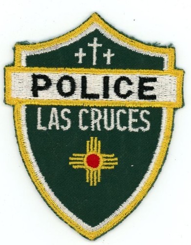NEW MEXICO NM LAS CRUCES POLICE NICE OLD VINTAGE SHOULDER PATCH SHERIFF