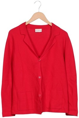 VIA APPIA DUE Strickjacke Damen Cardigan Jacke Gr. EU 42 Baumwolle Rot #fy3uofp