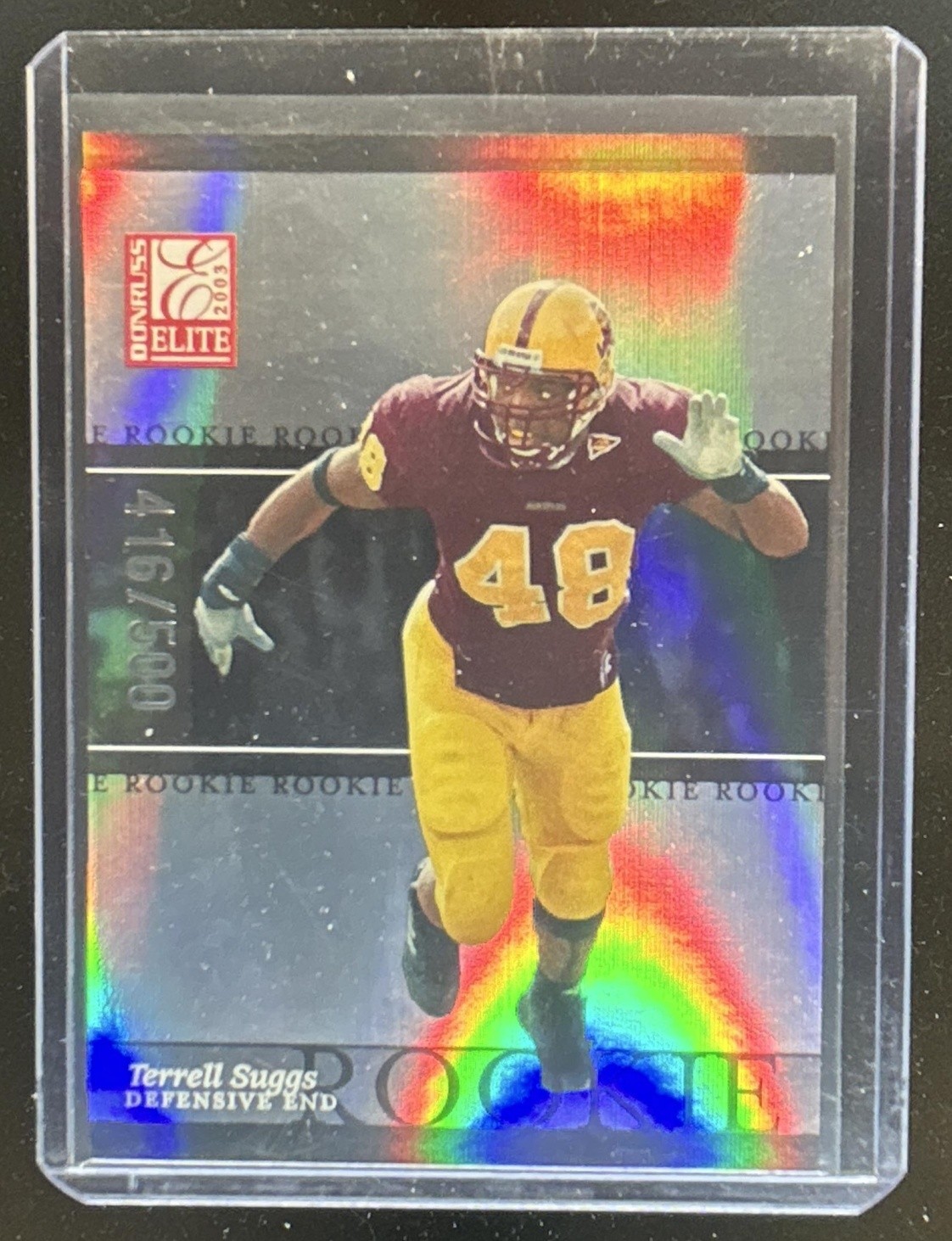 Terrell Suggs Donruss Elite #170 Base