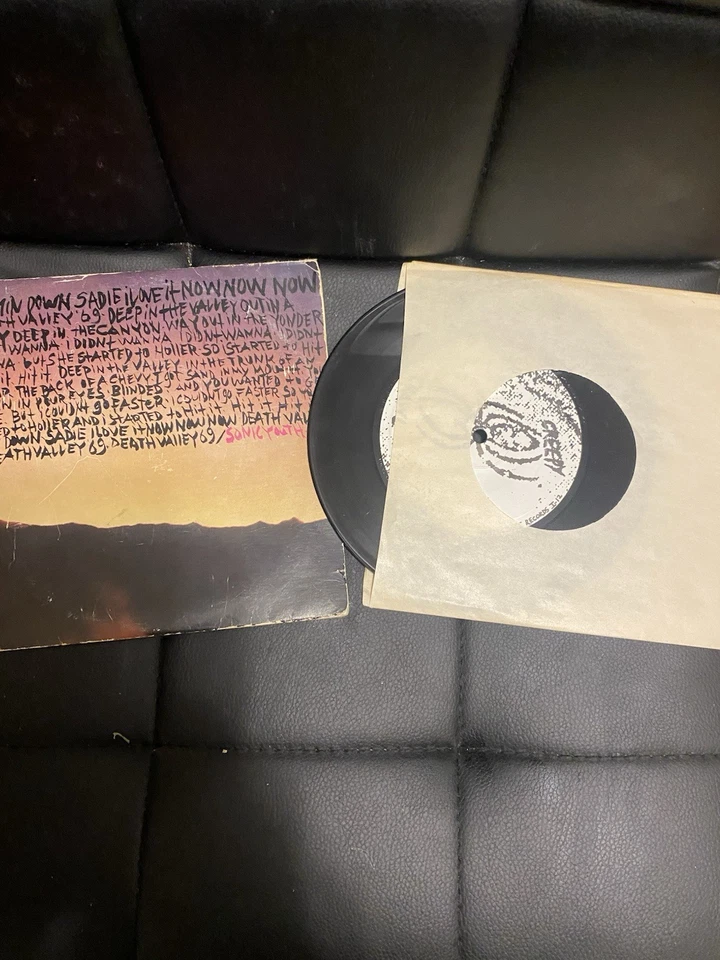 Sonic Youth LL Death Valley 69 виниловая пластинка 7 дюймов - Изображение 3 из 4