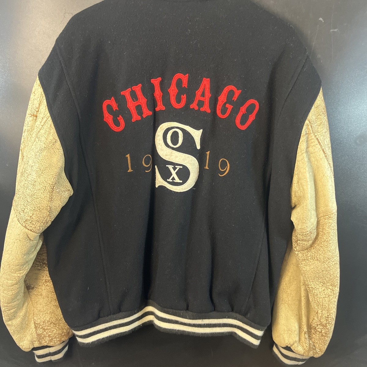 ウェア CHICAGO WHITE SOX MLB JACKET 90s VINTAGE s-l400.jpg