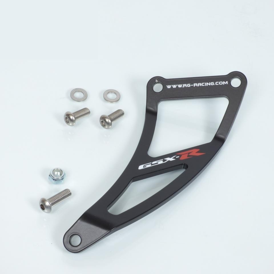 Support R&G aluminium noir anodisé premium Suzuki 1000 GSXR