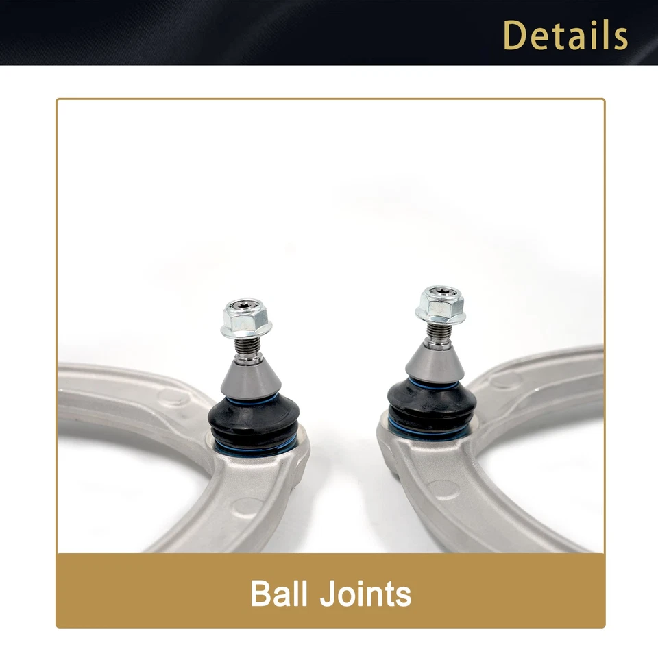 4PCS Front Upper & Lower Control Arm Kit w/ Bushing For Mercedes-Benz W166 X166 Foto 3 de 4