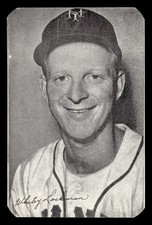 1947 Bond Bread Baseball #28 Whitey Lockman VG/EX