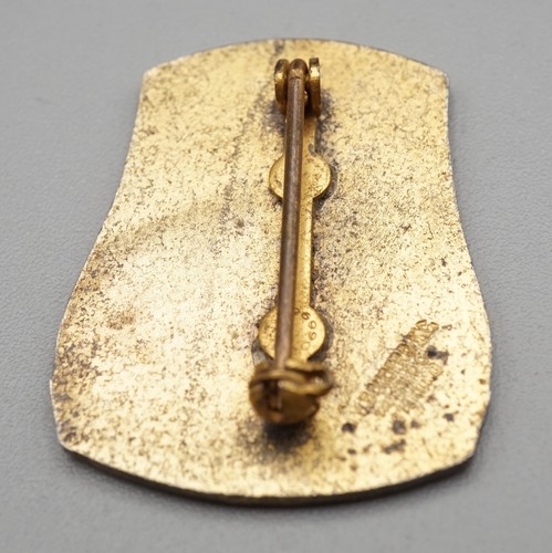 WWII Sterling 30th Infantry Division Old Hickory DI Unit Crest Pin by Dondero - Picture 3 of 3