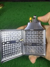 Vintage Ronson Mastercase Lighter Cigarette Case 1930s Art Deco