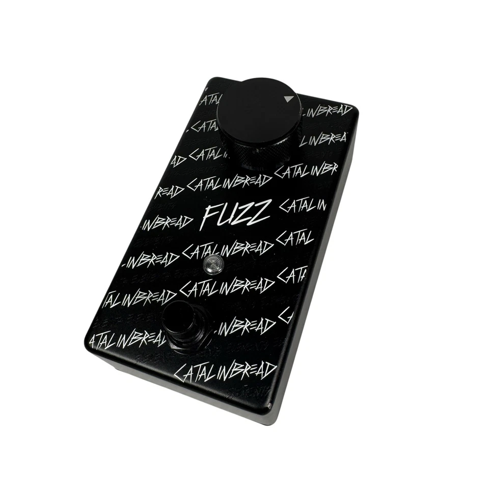 Pedal de efeitos Catlinbread Fuzz para guitarra elétrica com caixa e bolsa originais - Imagem 2 de 4
