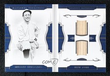 2018 National Treasures Legends Dual Materials Booklets 18/49 Miller Huggins 4f5